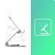 ICY BOX IB-TH201-R Smartphone stand and tablet 360 degree rotatable adjustable up to 32.76cm