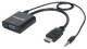 MANHATTAN Konverter HDMI -> VGA St/Bu mit Audio Blister
