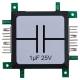 ALLNET Brick'R'knowledge capacitor 1µF 25V