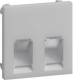 Hager GZDM27035 Central disc 2-way for GMDM..2 panel 55 light grey