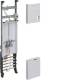 Hager ZH32P16KT complete field universZ 1050x250 mm 3-pole 1ZP 16 mm² with disconnect function