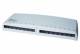 Telegärtner module carrier, patch panel, for 16xAMJ/AMJ-S mod./coupler, PVC, table/wall housing, (Keystone), TH35/AP