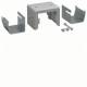 Hager DABA50080109006 Halterset, f.DABA50080 white aluminum sheet steel