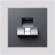 Siedle FPM 600-0 DG Fingerprint-Modul Dunkelgrau-Glimmer