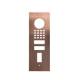 DoorBird front panel D1101FV fingerprint. Noble, bronze, underpu