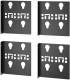 APC ER7PDUBRKT Easy Rack PDU mounting bracket, double width, 2pair
