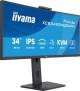 TFT 86,4 cm ( 34 Zoll ) iiyama - ProLite - XCB3492WQSNPH-B1 *schwarz* 21:9 - curved - webcam