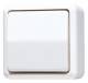 Jung 606AWW AP Wippwechselschalter, 606 A WW alpine white