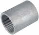 Fränkische Rohrwerke 20450025 Frankish steel pipe threaded sleeve M25, EV SM-25 galvanized