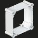 Kaiser 9907.68.45 Aufsatzrahmen zu UP-Dose 115x115x45 mm