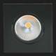 Nobile 1856776323 Downlight 5068Q ECO Flat 8W schwarz-matt 3000K 38° 350mA