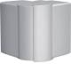 Hager LFF6011037030 Außeneck einstellbar hfr zu LF/LFF 60x110 mm steingrau