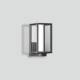 BEGA Gantenbrink 31072K3 wall light for indoor and outdoor use, graphite, 3000 K