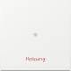 Gira 367803 Wippe KF+Heizung Ein/Aus System 55 Reinweiß glänzend