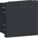Hager G45BLIND29011 Montagerahmen Blind Direkt Klipping 45x45 Graphitschwarz