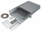 Hager BKWD400070 Bodenkanal Wanne 400 70-110 für Dichtung 2,4m