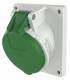 Mennekes 1469 16A4P10H>50V100-300HZ Anbaudose TA IP44