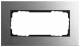 GIRA 1002219 frame 2f without MS stainless steel Esprit
