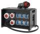 Mennekes 9500719 socket combination IP67 3xCEE 6xSCHUKO