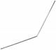 Dehn + Soehne 101010 DEHN termination tip D 10mm L 1000mm Al 55 °, angled on both sides almost 