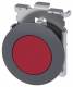Siemens 3SU10600JA200AA0 push button 30mm round metal matt red
