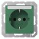 Jung A 1520 BFKINA GN SCHUKO socket 16A 250V contact protection SF breakage.