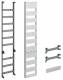 Hager ZU59RK VT universZ 1350mm 1-feldig 9-reihig ohne QC-Klemmen mit UT22B