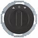 Berker 38112145 Jal.-Switch., 1p, Z-piece R.Classic black