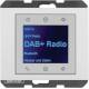 Berker 29847009 Radio Touch UP DAB+K.x polarweiß glänzend