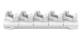 Zebra CRD-HC2L5L-BS5CO Ladegerät HC2X/HC5X 5-Slot DC-Kabel / AC-Netzkabel