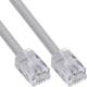 InLine® Modular-Rundkabel RJ12, Stecker / Stecker, 6adrig, 6P6C, 1m