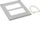 Hager FZ891D Verschlussplatte geöffnet für Schrank IP54 SKI 20x350x400 mm