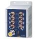 PLANET Industrial 8-Port M12. 4pin 802.3at PoE+ Switch