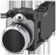 Siemens 3SU11500AB101FA0 3SU1150-0AB10-1FA0 pushbutton 22 mm round black pushbutton S+Ö
