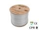 LANBERG Verlegekabel CAT.6A UFTP 305m LSZH Kupfer Fluke sw