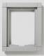 Siedle KR 611-1/1-0 SM Kombirahmen Alu 1Modul Silber 116830
