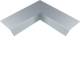Hager AKBI2500701 Blind cover internal corner L800 mm 45° sheet steel for AK250x70 mm