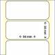 OEM-Factory Etiketten - Transfer 54 x 30mm, permanent, K40