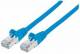 INTELLINET 736039 Premium Netzwerkkabel, Cat6, S/FTP 100% Kupfer, Cat6-zertifiziert, LS0H, RJ45-Stecker/RJ45-Stecker, 30,0 m, blau
