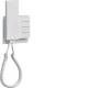 Elcom REK241Y indoor station audio with handset AP 2-wire polar white glossy FON