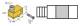 Turck BIM-NST-AN6X-H1141 magnetic field sensor for pneumatic cylinder 4685500