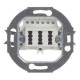 Busch Jaeger 2CKA000230A0392 0243/04 TAE socket outlet 3x6 NFN alpine white