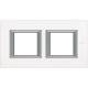 Legrand HA4802M2HVBB frame 2-way horizontal white