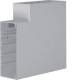 Hager FB9923057030 flat angle base profile PVC for FB 100x230 mm stone grey