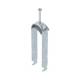 OBO Bettermann 1186238 BS-H3-K-40 FT Bügelschelle 2056 3-fach 34-40 mm tauchfeuerverzinkt 