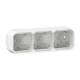 Legrand 069688L Plexo New 3fach Gehäuse waagerecht/senkrecht AP IP44 ultraweiß