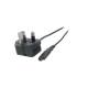 Netzkabel 220V UK-Stecker/Euro8 C7(Buchse), 1,8m, schwarz