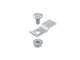 Niedax GRTB6S GRTB 6 S partition strip mounting clamp steel