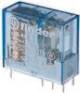 Finder 406170241000 40.61.7.024.1000 relay with plug and printed circuit connections 1 changeover 16 A coil 24 VDC