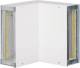 Hager R30419016 Inneneck zu FWK3E E30 50x210 mm verkehrsweiß